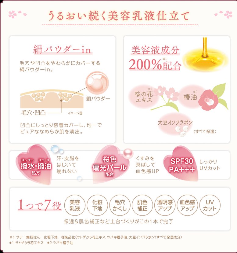 Maikohan Silkworm Soft Skin Moisturizing Concealer Zero Pore Cream Foundation Dry Skin Mother Japan Online Shopping Hommi