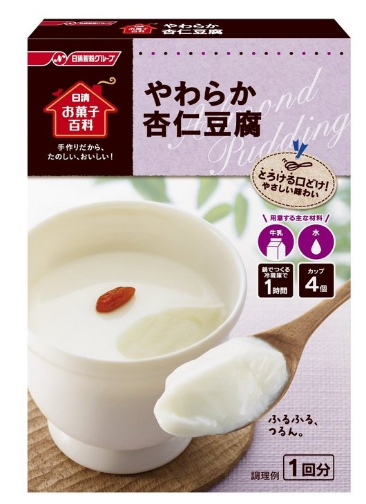 日清杏仁豆腐布丁粉60g 英国 日本代购直邮 Hommi