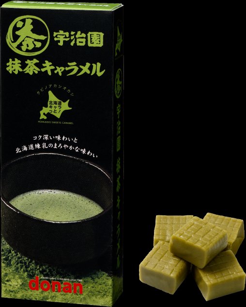 道南食品北海道限定宇治園抹茶焦糖18粒入 加拿大 日本代購直送 Hommi