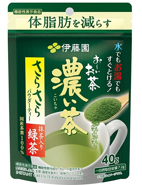 伊藤园纯天然浓厚抹茶粉40g 美国 日本代购直邮 Hommi