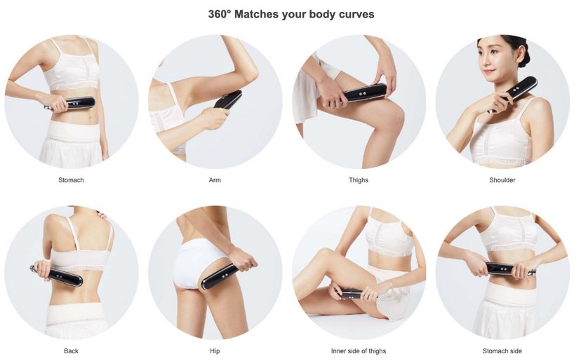 YAMAN 360 ° Household cavitation beauty device HDS-100B