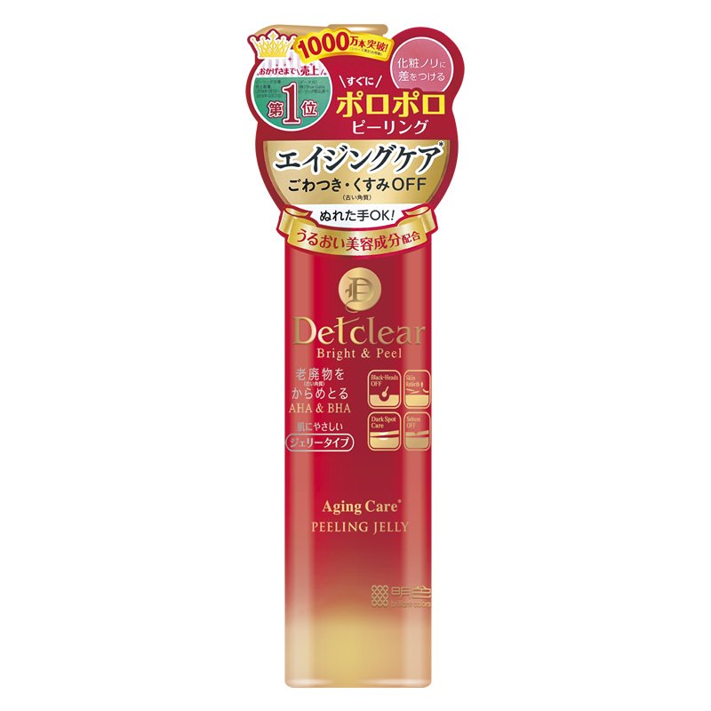 MEISHOKU Detclear Bright & Peel Peeling Jelly <Aging Care> 180ml