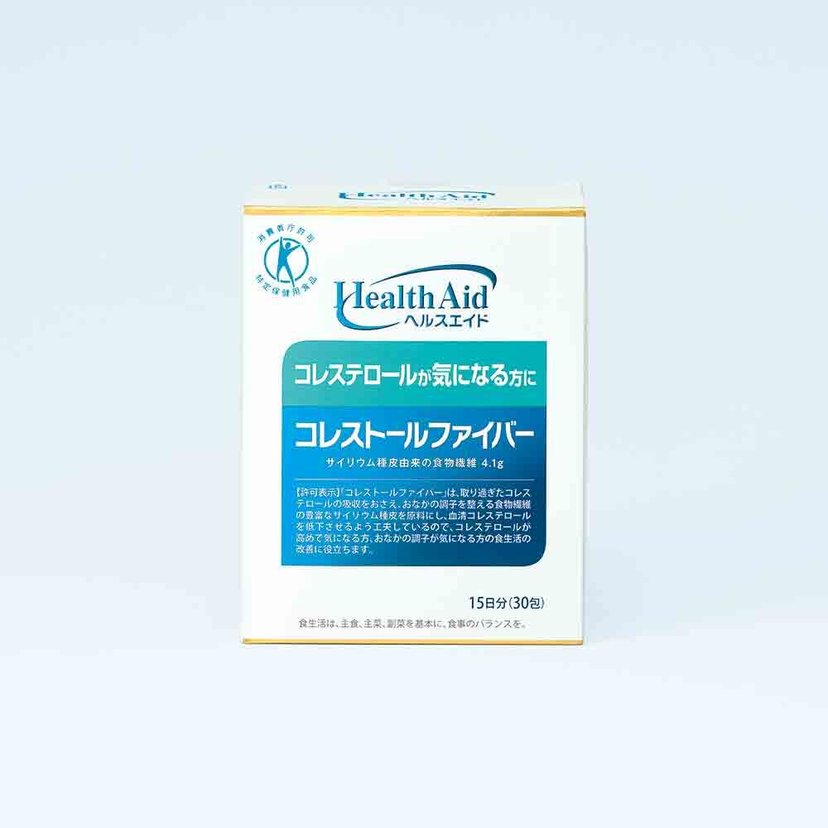 森下仁丹HealthAid® 膽固醇纖維降低血清膽固醇15日分-台灣-日本