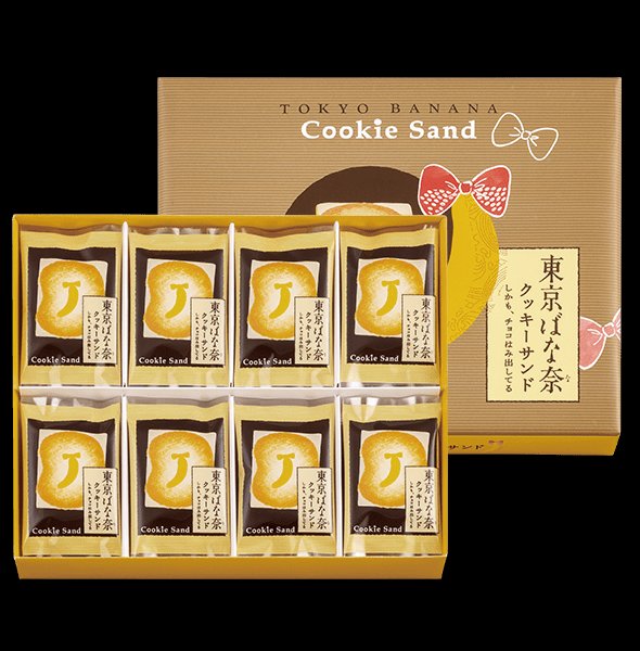 TOKYO BANANA chocolate cookie sand-Japan Online Shopping Hommi