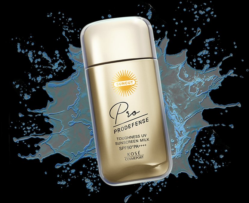 Suncut Kose Pro Defense Toughness Sunscreen UV Milk – Sonnenmilch, 60 Ml, Hoher UV-Schutz