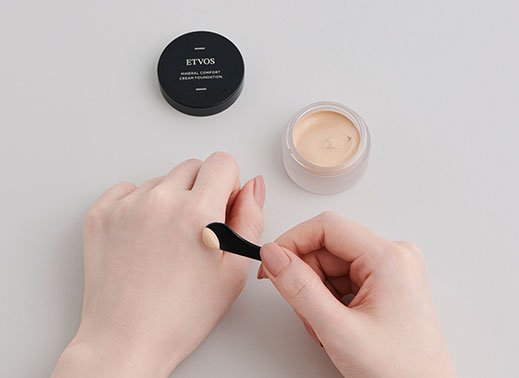 ファンデーション ETVOS MINERAL COMFORT CREAM FOUNDATION Etvos Mineral Comfort Cream Foundation Ocher SPF34 PA +++