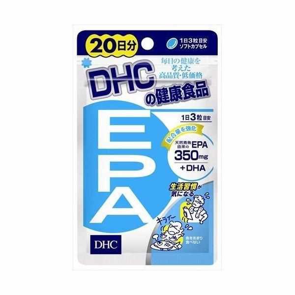 DHC EPA 精制魚油 調節身體機能 20日 60粒-美國-日本代購直送 Hommi