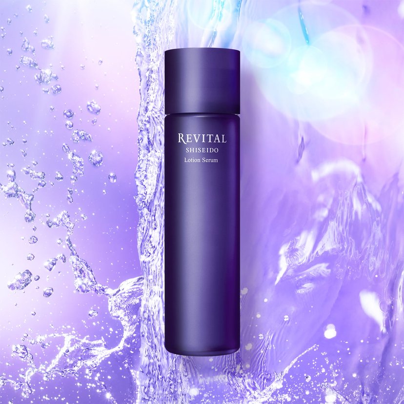美容液 SHISEIDO REVITAL Lotion Serum Shiseido Revital Lotion Serum Skin Hydrator Watery Essence