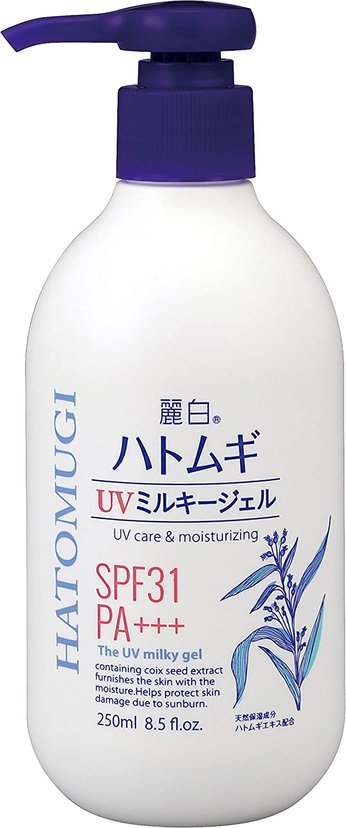 KUMANO White Hatomugi UV milky gel 250ml SPF31 PA+++250ml - Japan