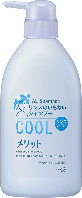 KAO Merit Shampoo that does not rinse 480ml-Japan Online Shopping