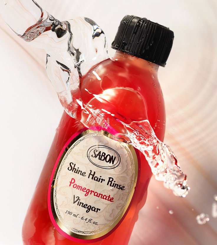 SABON Shine Hair Rinse Pomegranate Vinegar 190mL-United