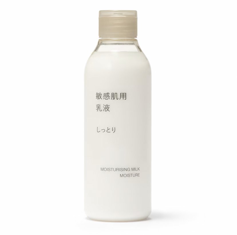 MUJI Sensitive skin Moisturising Milk 200ml - Japan Online