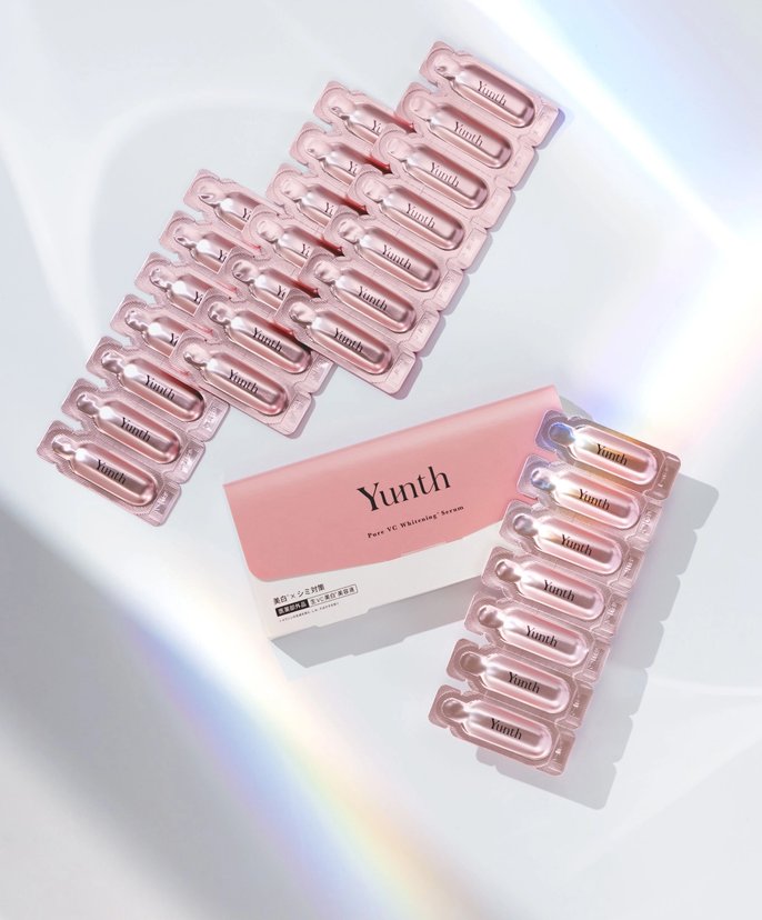 Yunth 武井咲代言100%高濃度維他命C美白淡斑導入型美容液1ml×28包-台灣