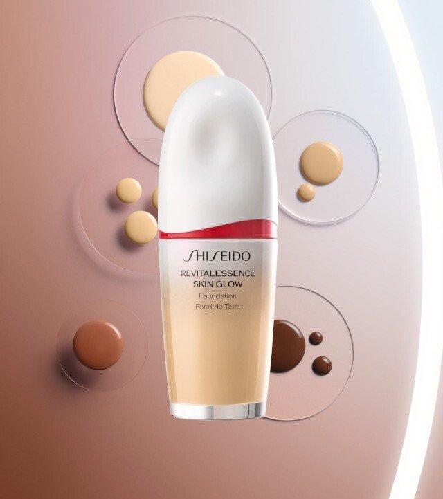 Shiseido Revitalessence Glow Foundation SPF30 PA+++ 30mL - Japan