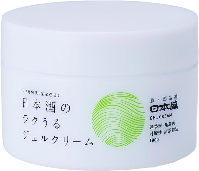 Nihonmori Sake Moisturizing Gel Cream 180g-United States - Japan