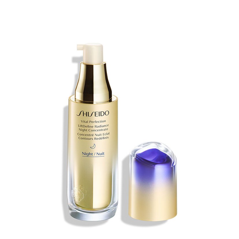 美容液 SHISEIDO Vital Perfection Night serum SHISEIDO VITAL-PERFECTIONLiftDefine Radiance Night Concentrate
