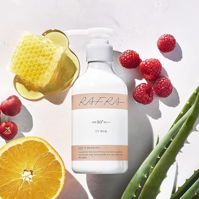 【新品】RAFRA UV MILK SPF50+ 180ml RAFRA UV Milk SPF50+ PA++++ 180g-Hong Kong - Japan Online Shopping