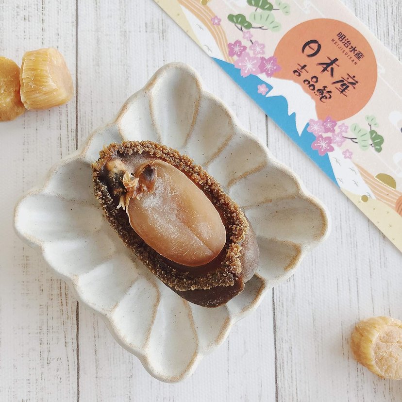 明治水産世界三大名鲍日本岩手产吉品鮑一级品皇帝的餐桌干鲍干货高级