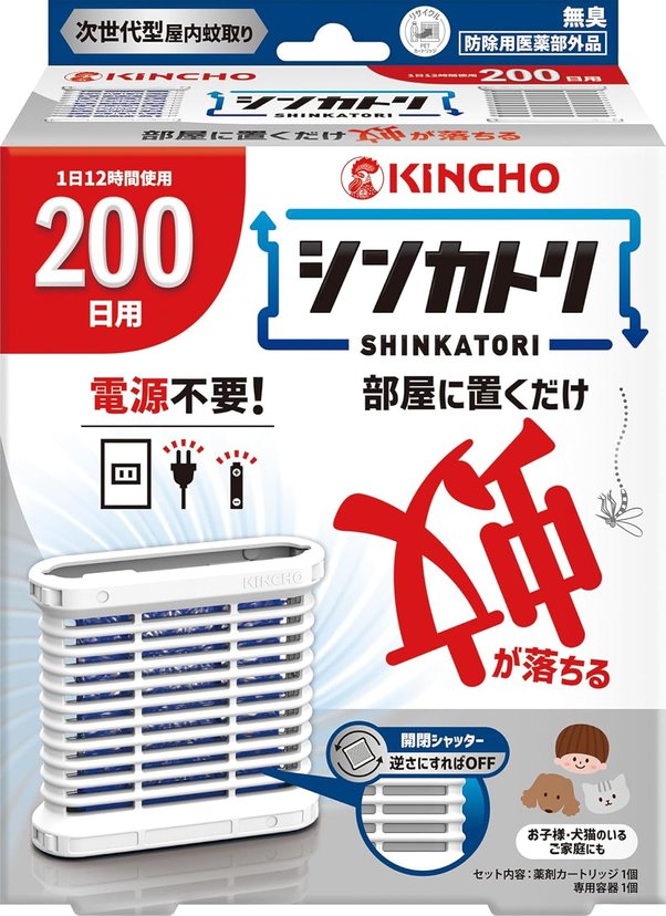 KINCHO 金鳥無需電源室內驅蚊器200日用-香港- 日本代購直送- Hommi