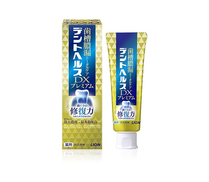 LION Dent Health Medicated Toothpaste DX Premium 90g-United States