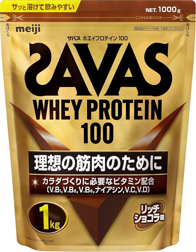 MEIJI SAVAS Whey Protein 100-United States - Japan Online Shopping