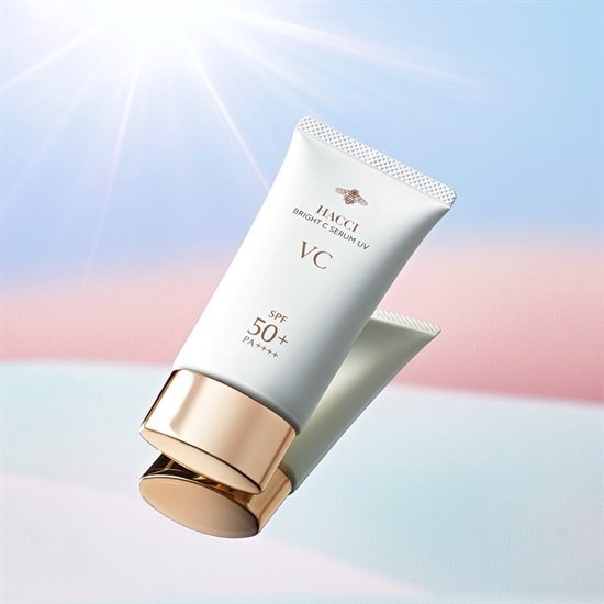 日焼け止め HACCI BRIGHT C SERUM UV & UV MIST HACCI Bright C Serum UV SPF50+ PA++++ 50g-United States - Japan