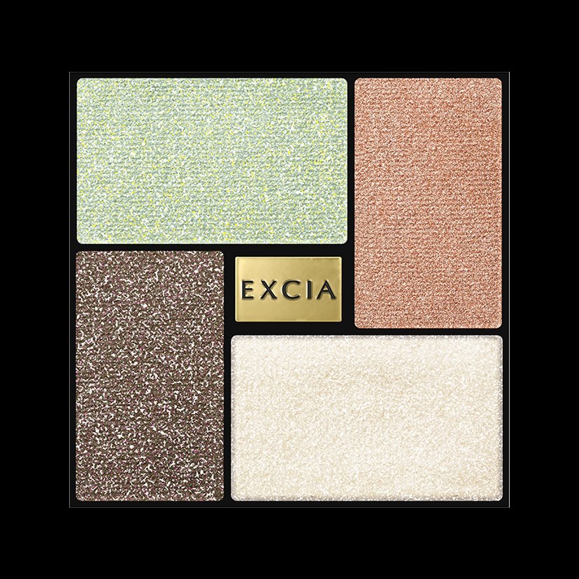 ALBION EXCIA Eye Color Volonté 4-shade eyeshadow palette-France
