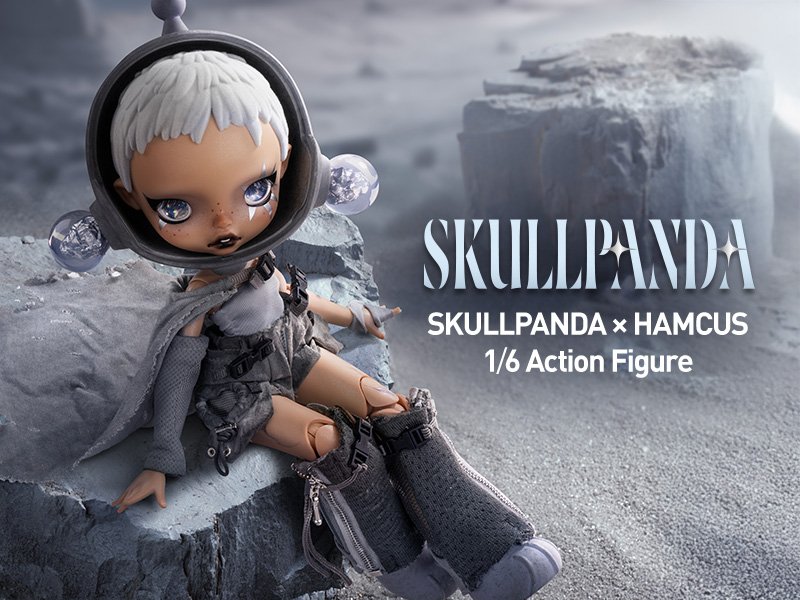 POP MART SKULLPANDA × HAMCUS 1/6 Scale Action Figure