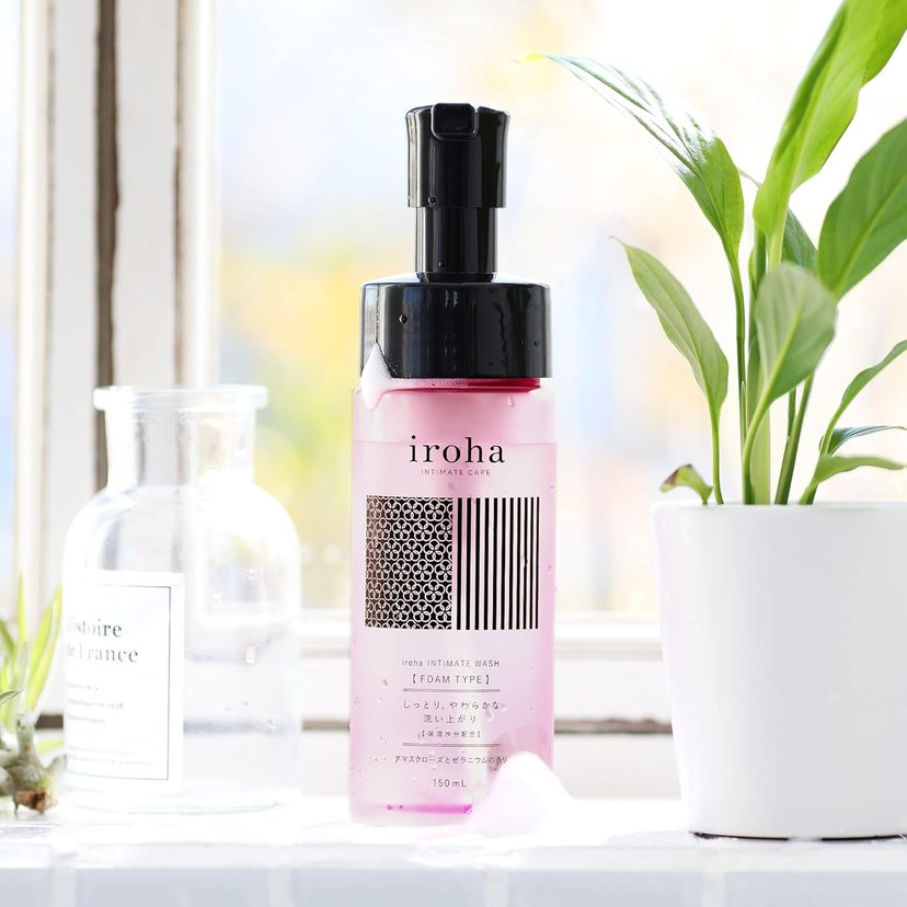 iroha INTIMATE WASH [FOAM TYPE] Mildly Acidic Feminine Wash
