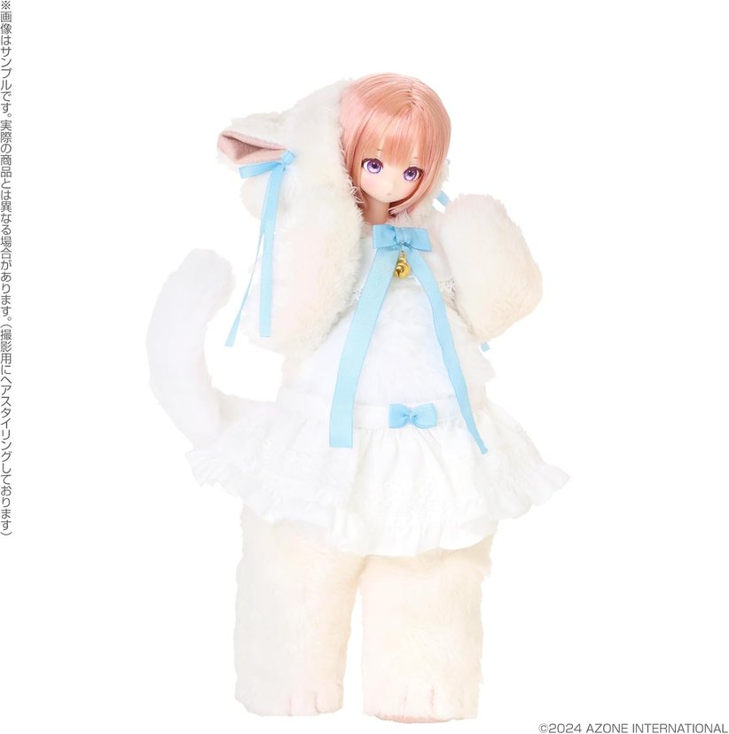 AZONE INTERNATIONAL Luminous*Street HUG Mii! Black Cat / White Cat