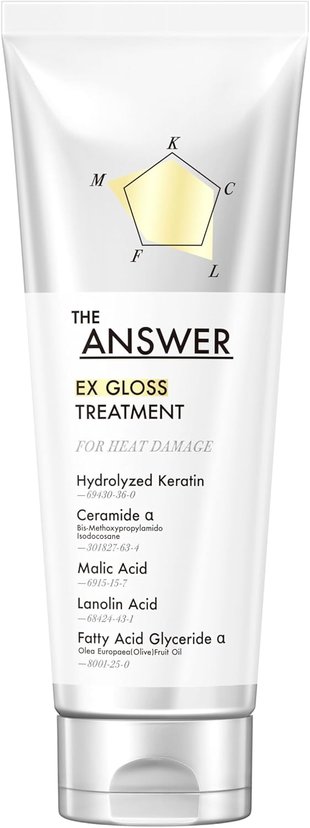 トリートメント kako KAO THE ANSWER EX MOIST/GLOSS/REPAIR TREATMENT 220g-Singapore