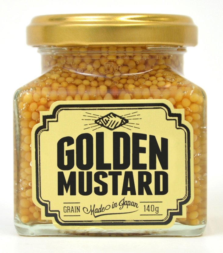 GOLDEN MUSTARD Premium Japanese Mustard Influencer Favorite 140g