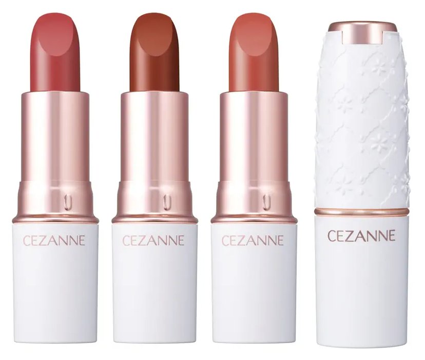 CEZANNE 倩麗Lasting Stay Lip Color 長效貼合唇膏3色選-台灣- 日本