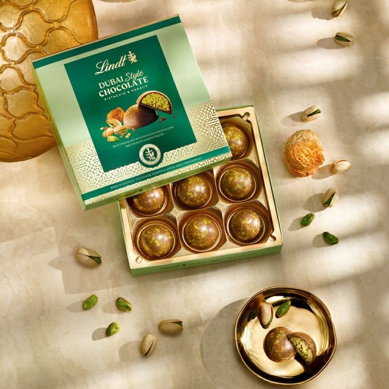 Lindt Original Dubai Style Pistachio Cream Chocolate (3 Types