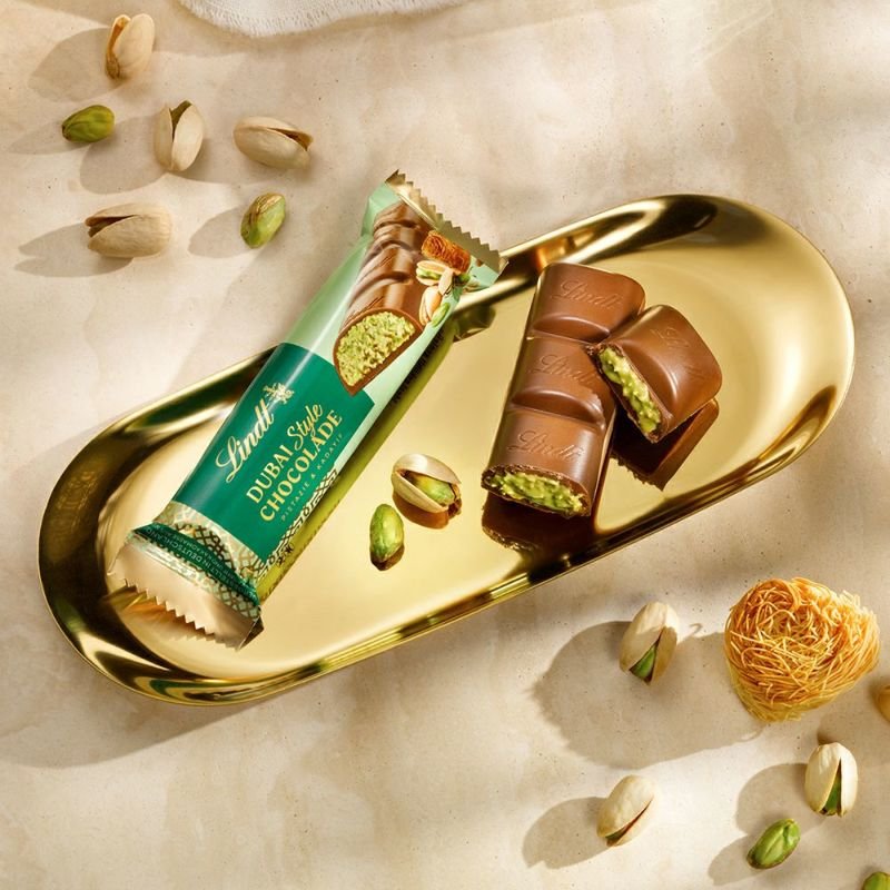 Lindt Original Dubai Style Pistachio Cream Chocolate (3 Types