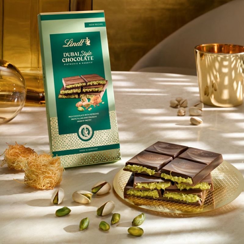 Lindt Original Dubai Style Pistachio Cream Chocolate (3 Types