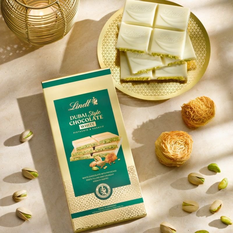 Lindt Original Dubai Style Pistachio Cream Chocolate (3 Types