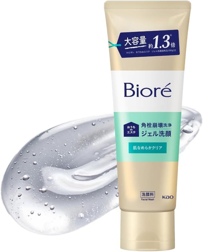 Biore Ouchi de Esthe Massage Facial Cleansing Gel 240g - 2 Types
