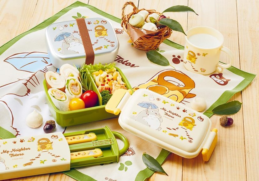 Skater My Neighbor Totoro Kids Antibacterial 3-Piece Utensil Set