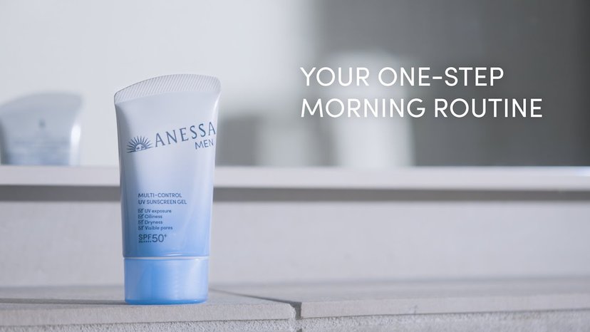 ANESSA Men's Multi Control Sunscreen UV Gel SPF50+ PA++++ 40g