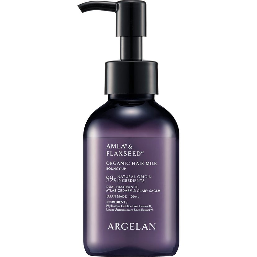 Argelan Bouncy Up Organic Hair Milk 100mL-United States - Japan
